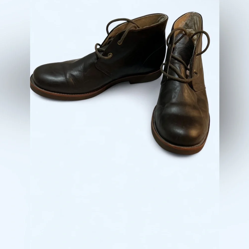 UGG Leighton Leather Chukka Boots - Brown -‎ Men's Size 11.5